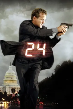 24 (Season 1, 2, 3, 4, 5, 6, 7, 8, 9) Poster